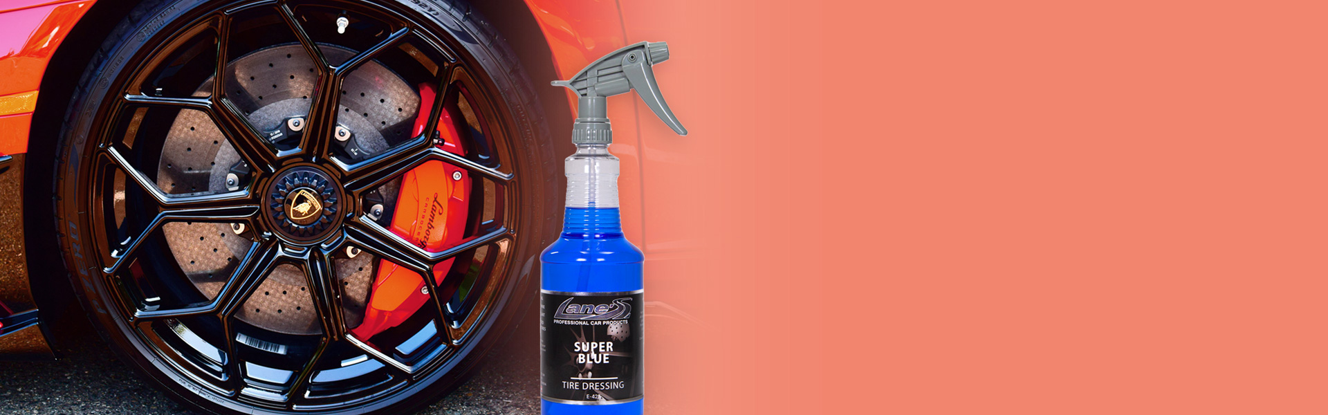 Gliptone True Blue Professional Tire Shine (22 oz) & Applicator Pad