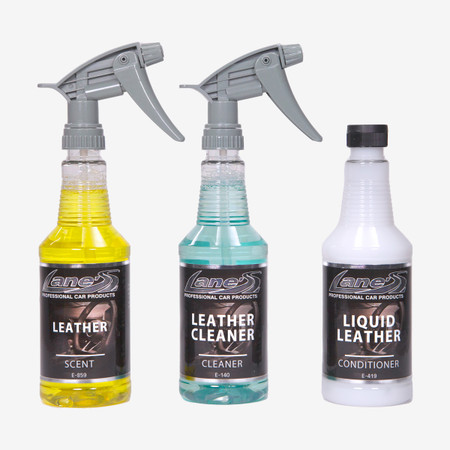 Use Lane's Leather Conditioner for your car's interior as well as