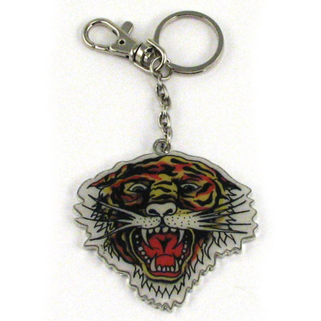 Ed Hardy | Key Chain | Tiger Vintage Tattoo