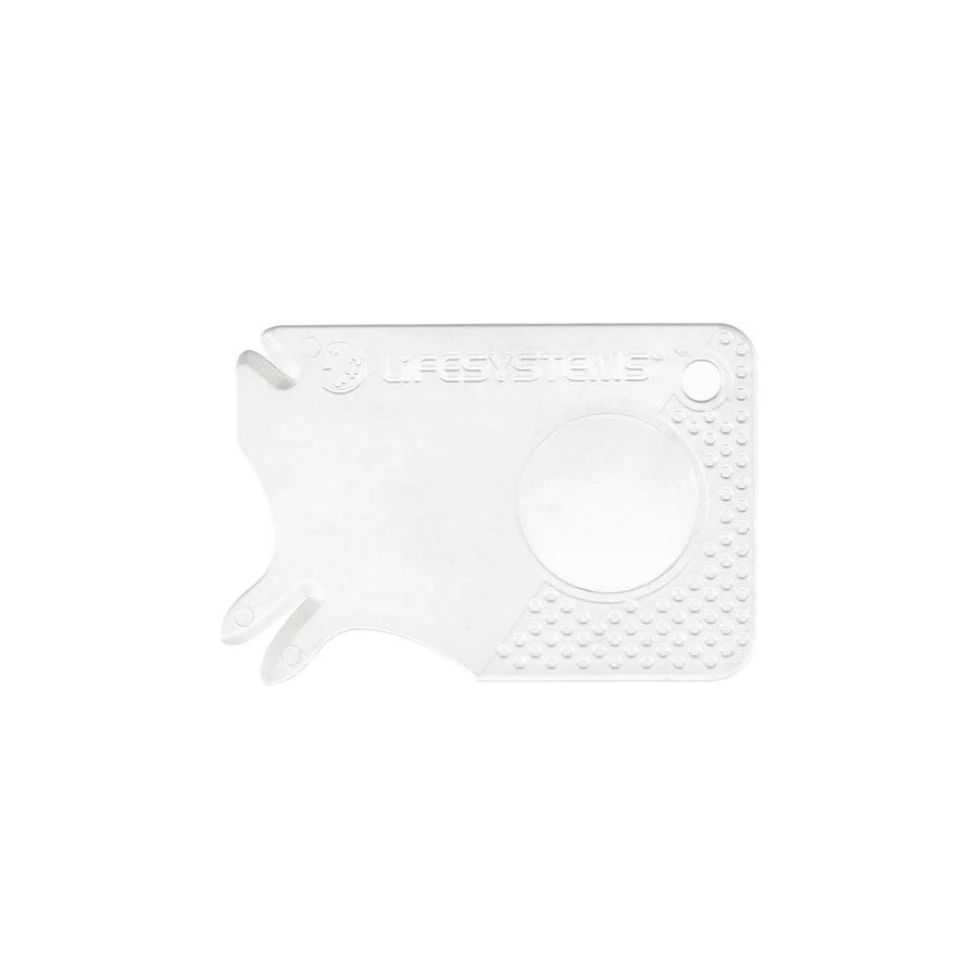 Lifesystems Carta Per Rimuovere Zecche - Strumento Portatile Con Lente D'ingrandimento, Per Escursionisti E Animali