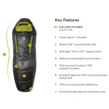 2026 Forte 35F/2C Synthetic Sleeping Bag