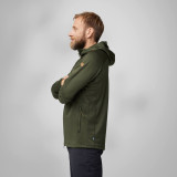 Abisko Grid Fleece Hoodie - Past Season Colours