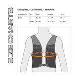 TrailFire Vest Pack with 2 x 350ml Flexi Flasks