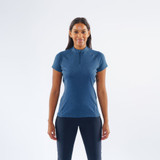 Womens Dart Zip T-Shirt