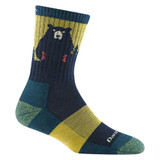 Womens Bear Town Micro Crew Socks