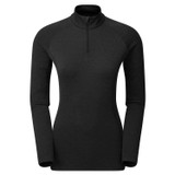 Womens Dart Zip Neck