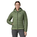 Womens Down Sweater Hoody - Past Season Colours