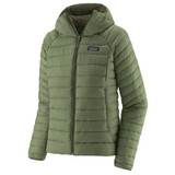 Womens Down Sweater Hoody - Past Season Colours