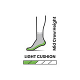 Hike Targeted Cushion Mid Crew Socks