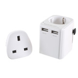 USB UK World Travel Adaptor