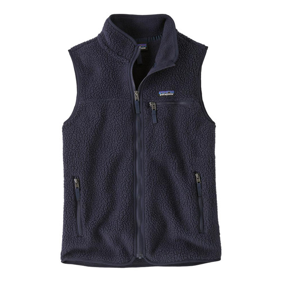 Womens Retro Pile Vest