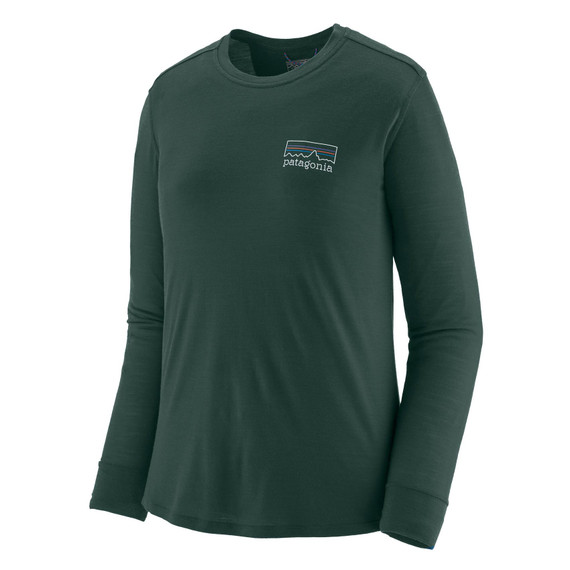 Womens L/S Capilene Cool Merino Graphic Shirt - Past Season Colours