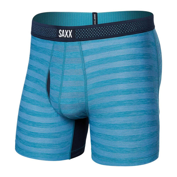 SAXX Men's Underwear Long Leg Boxer Briefs – KINETIC Light-Compression Mesh  Long Leg Boxer Briefs with Built-in Pouch Support