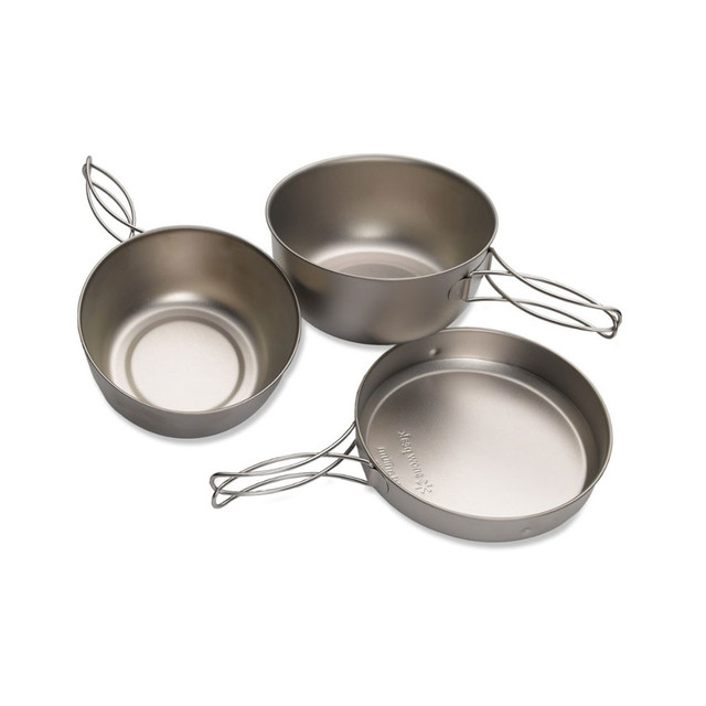 Titanium 3 Piece Cookset