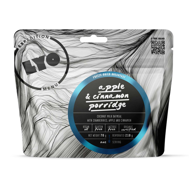 Organic Apple, Cranberry and Cinnamon Porridge