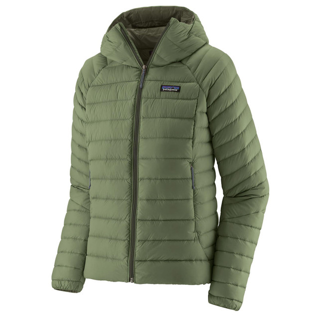 Womens Down Sweater Hoody - Past Season Colours