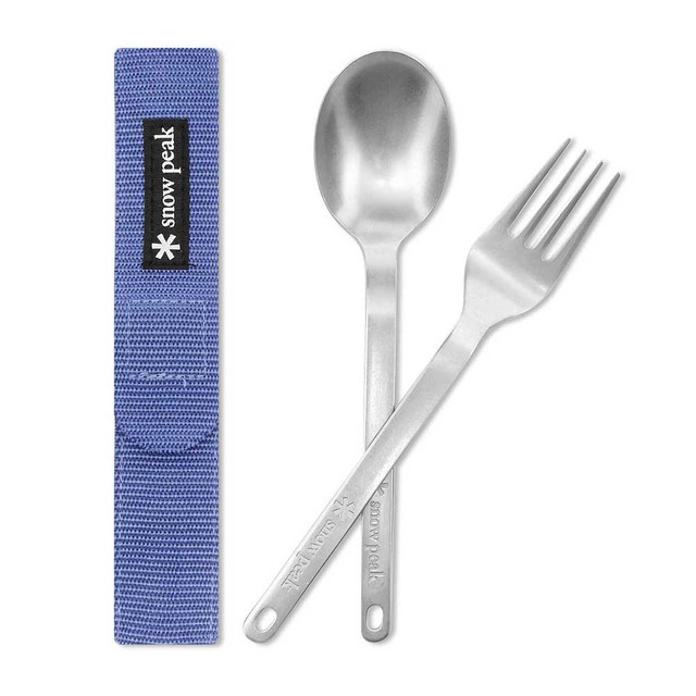 Titanium Fork & Spoon Set