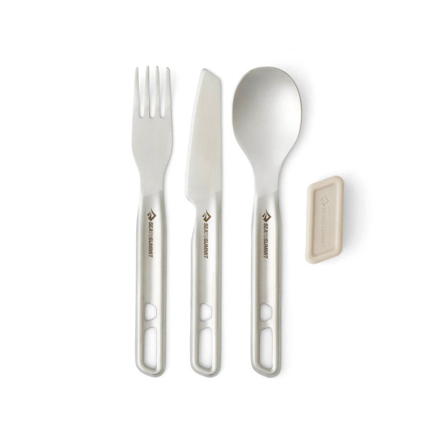 Sea to Summit Detour Stainless Steel Cutlery Set - 3 Piece 