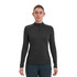 Womens Dart Zip Neck