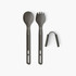 Frontier UL Cutlery Set - 2 Piece Long Handle Spoon & Spork