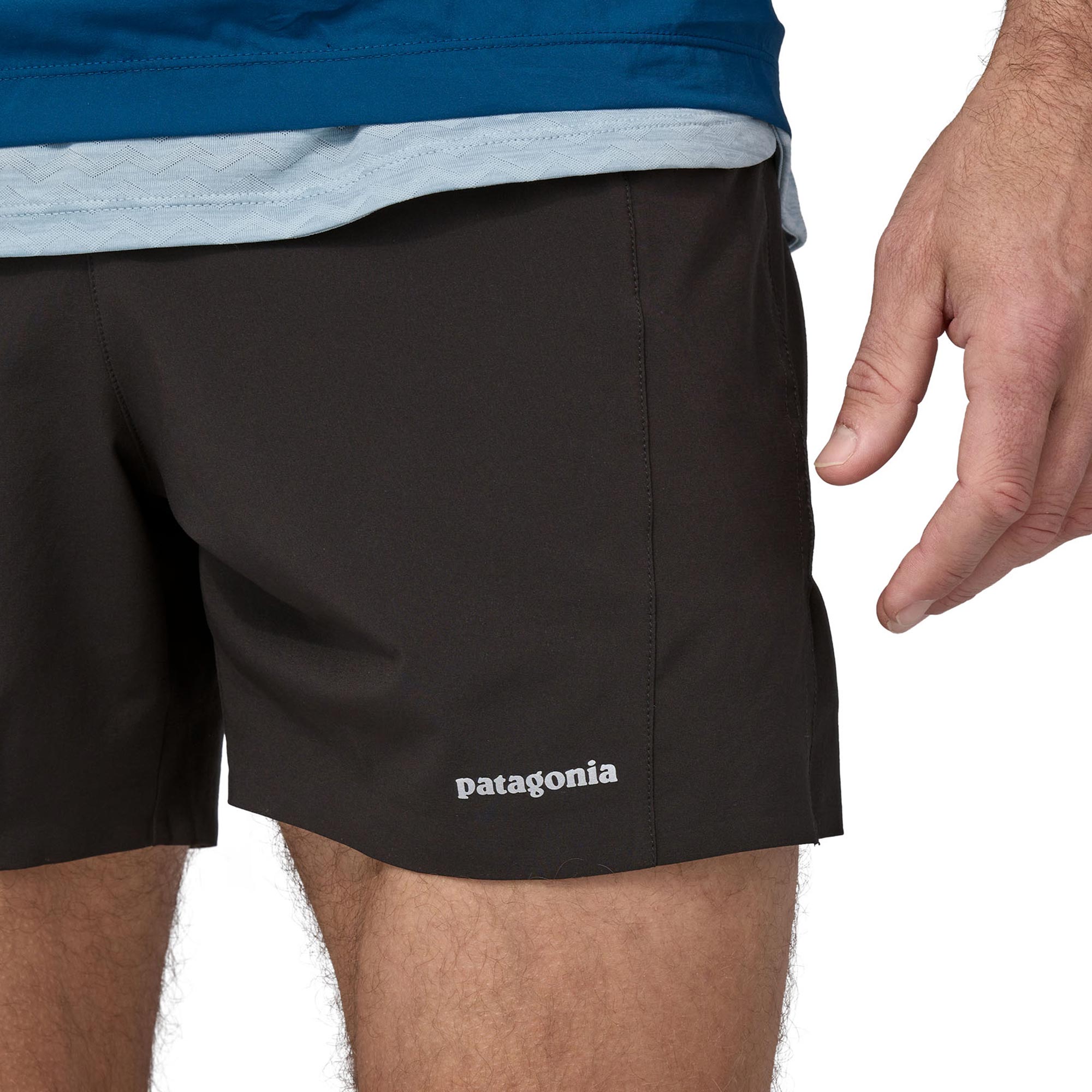 Patagonia Strider Field Short グレー - ショートパンツ