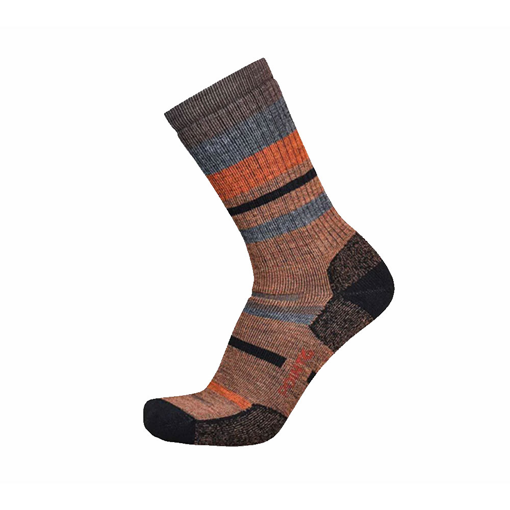 Point 6 Mixed Stripe Light Crew Socks, UK