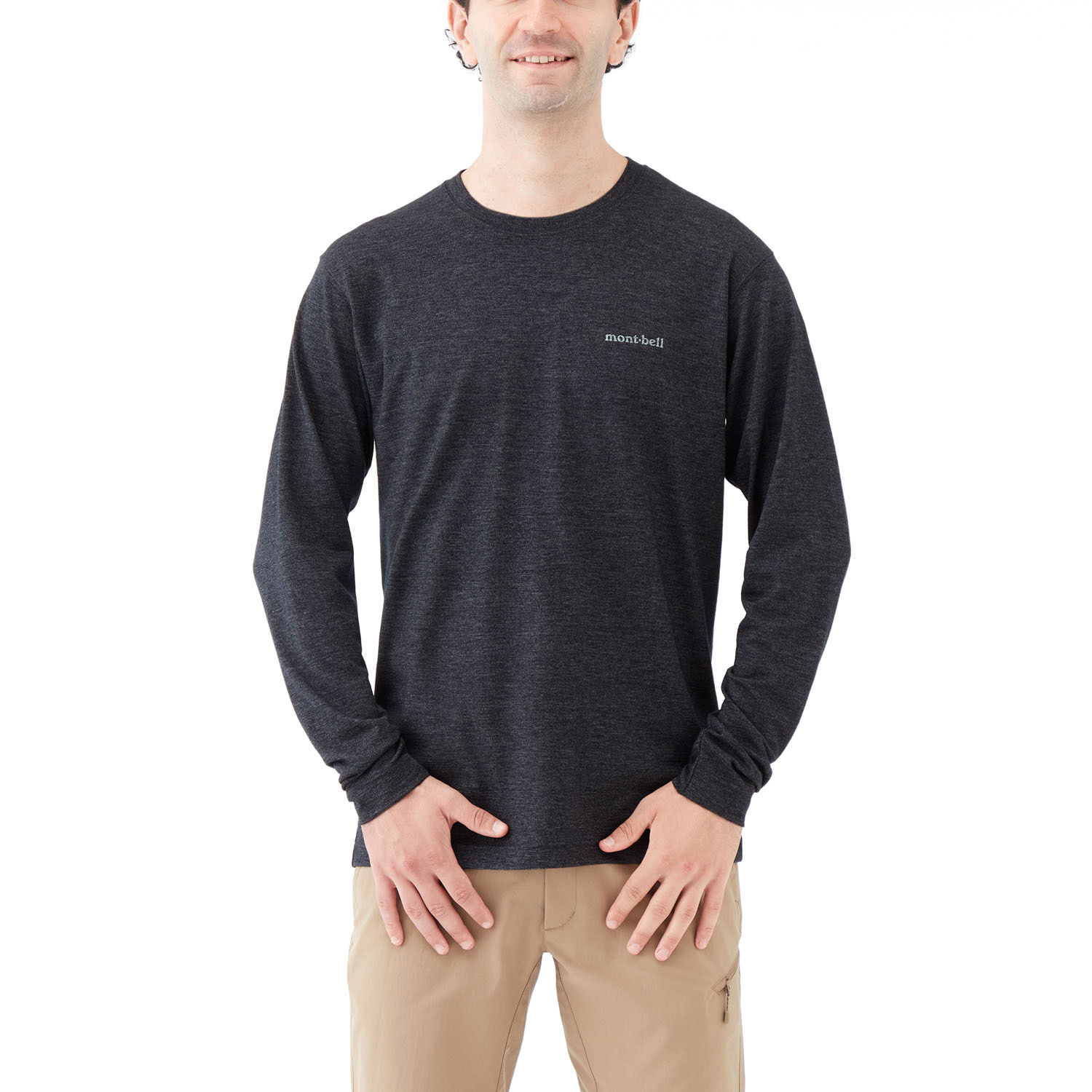 Montbell Merino Wool Plus Light Long Sleeve Tee UK Basecamp Gear