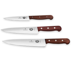 Victorinox Carving Set 3 Piece Wood Victorinox Carving Set 3 Piece Wood
