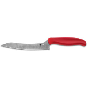 Spyderco Z-Cut Red Folding Knife Red