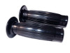 Moped / Motorcycle Vintage Handlebar Grips Licorice Black- 7/8"