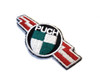 Fabric Puch Logo With Lightening Bolt Patch