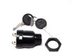 Original Kinetic Keyed Ignition Switch, 2 Prong - keys included