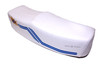 Nisa "Flash" Long Seat - White & Blue