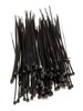 6" Nylon Zip Ties, 100 Pack - Black