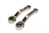 Universal Chrome Moped Pedal Arms , Pair - 152mm