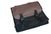 Fabric Saddle Bag Set - Black/Brown