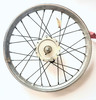  NOS Piaggio Bravo  1.5 x  16" Front Spoke Wheel  - Chrome 