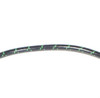 Cotton Braided Spark Plug Wire, Black with Green Tracers *by the foot*