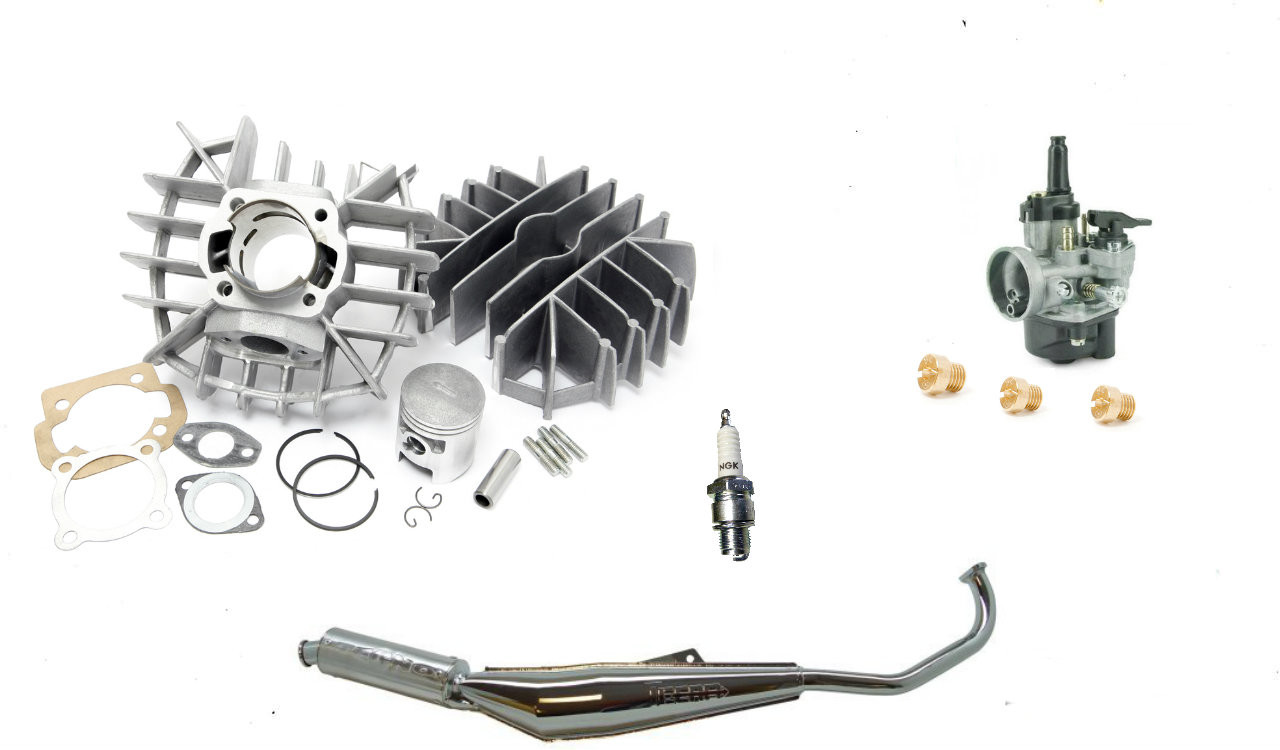 Tomos A55 70cc Airsal Speed Package w/ 17.5mm PHVA Carburetor