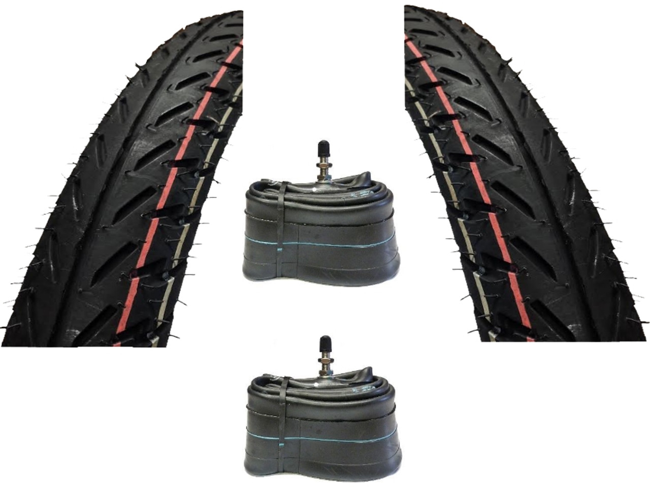 IRC NR53 2.25 x 17 Moped Tire and Tube Package