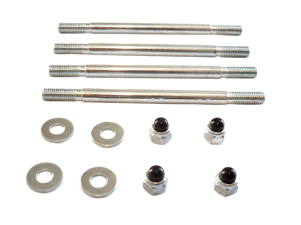 Tomos - Piaggio Cylinder Stud / Washer / Nut Set m7 x 115mm