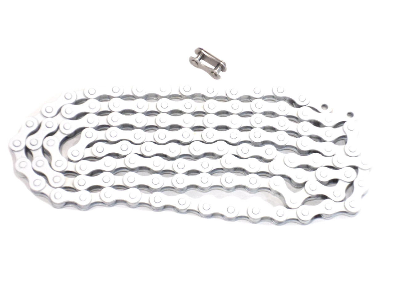 KMC Z410 1/8 Inch Bicycle Chain, 112 Links - Extra White