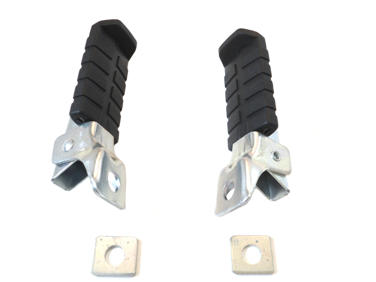 Universal Moped Folding Foot Pegs, Large - Inverted