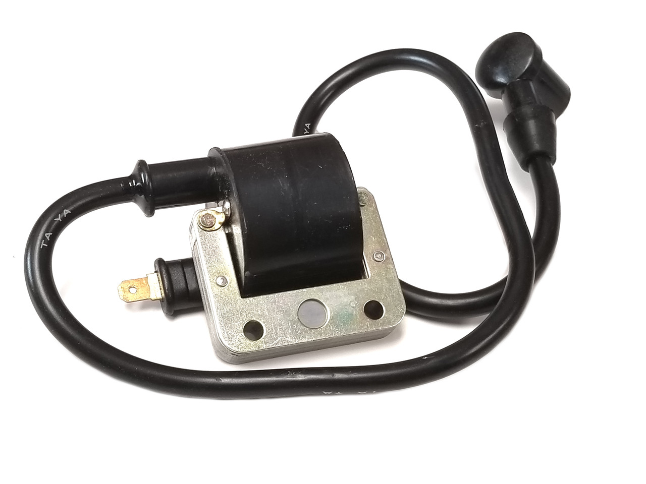 Universal High Tension Points Ignition coil w/ Boot - Vespa, Kinetic