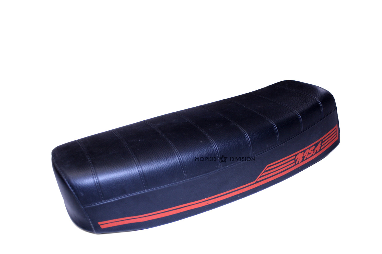 Nisa Long "Soft Line" Seat - Black & Red