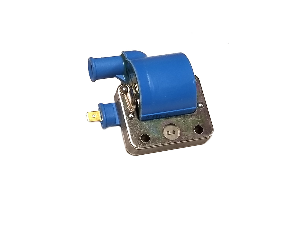 Original Vespa Piaggio Ignition Coil - Blue - Moped Division