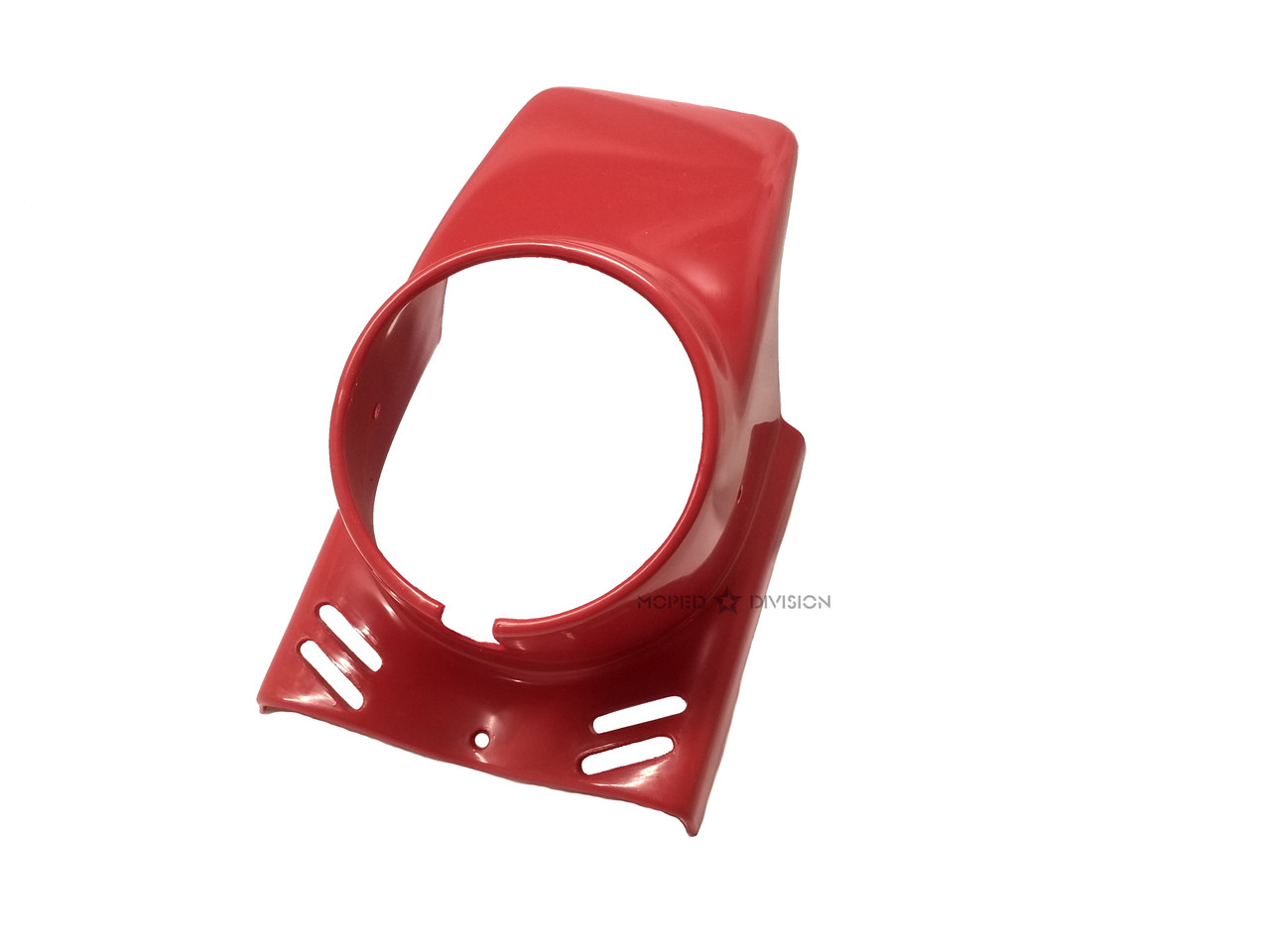 Puch Macho  Round Headlight Moped Fairing - Red