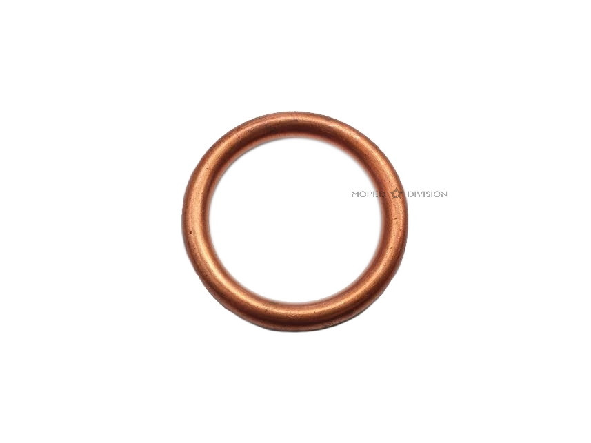Copper Exhaust Seam Ring Gasket, fits Honda, Motobecane, Peugeot