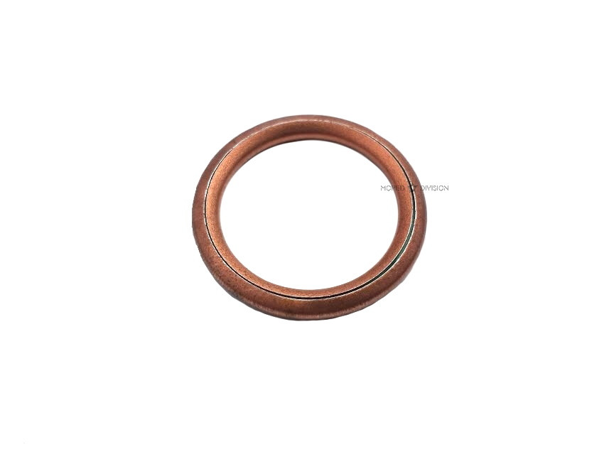 Copper Exhaust Seam Ring Gasket, fits Honda, Motobecane, Peugeot