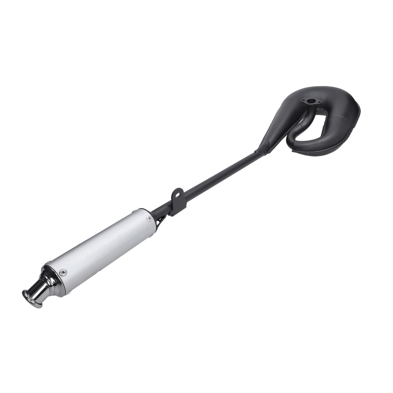 Puch Tecno Circuit Performance Exhaust Pipe - Black